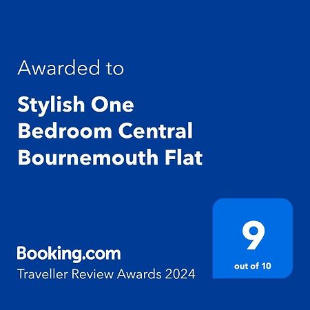Stylish One Bedroom Central Bournemouth Flat المظهر الخارجي الصورة