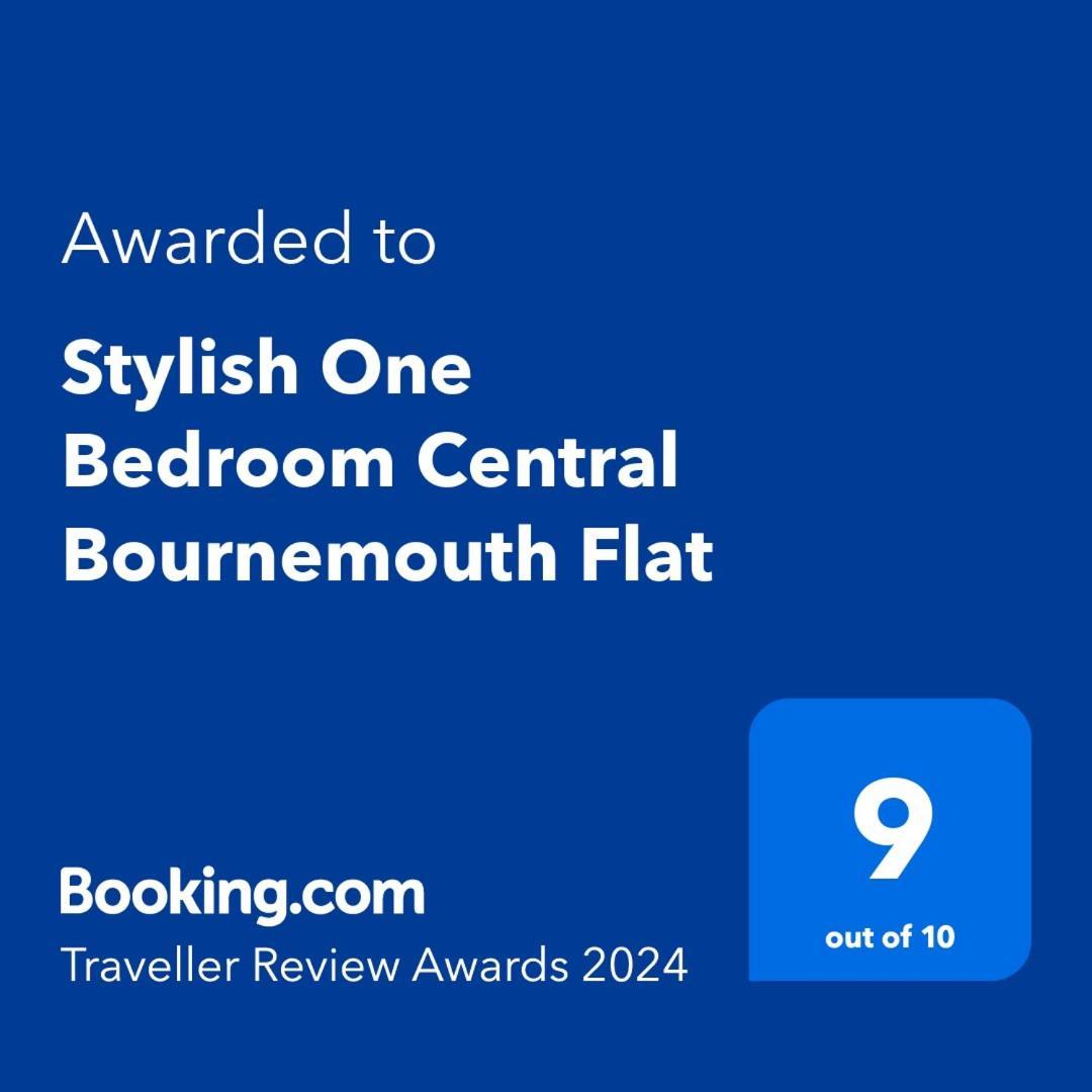 Stylish One Bedroom Central Bournemouth Flat المظهر الخارجي الصورة